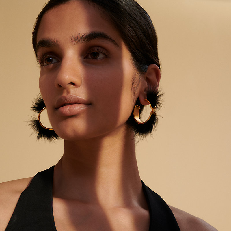 Olympe Faubourg Circus earrings | Hermès Australia